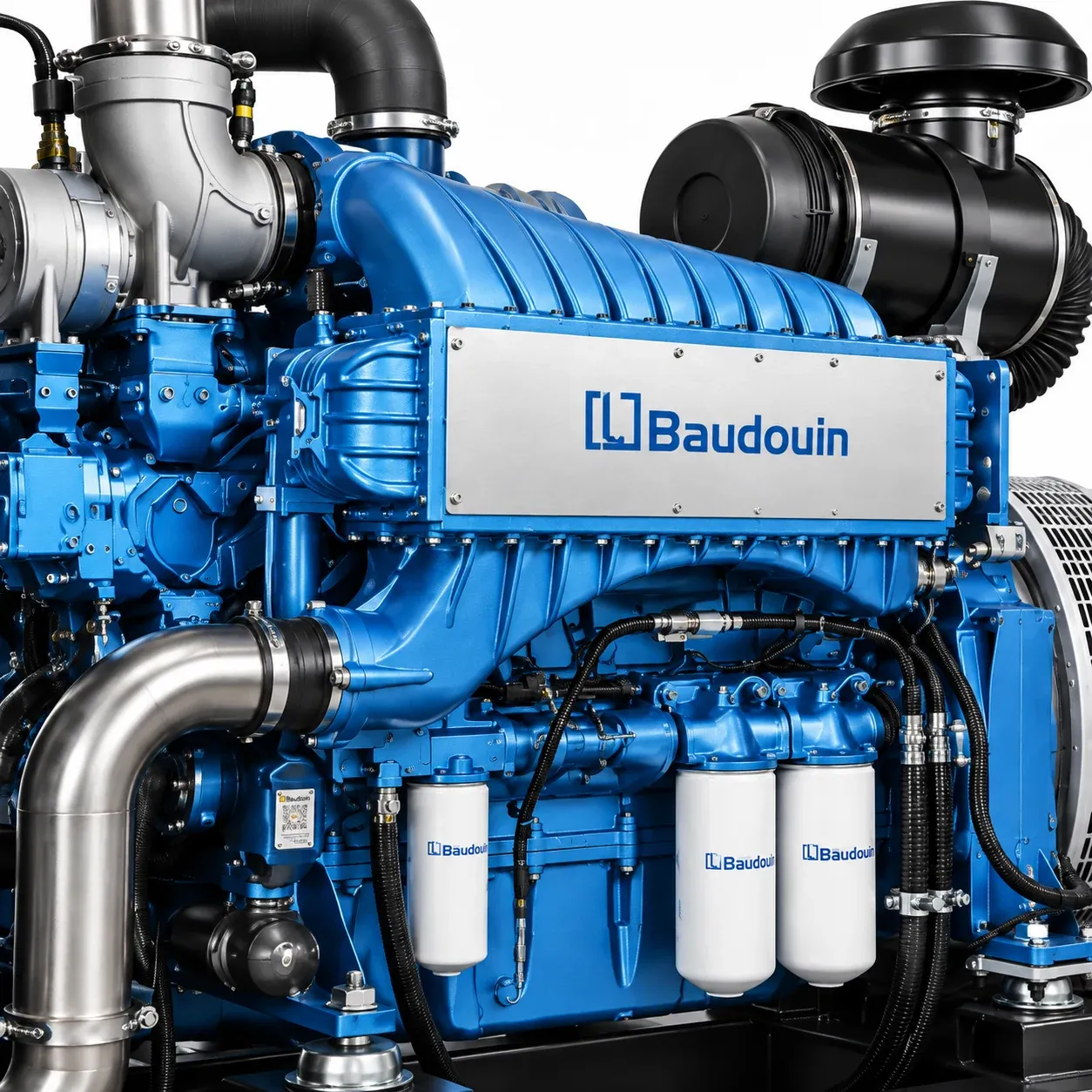 Генераторная установка Baudouin: двигатель