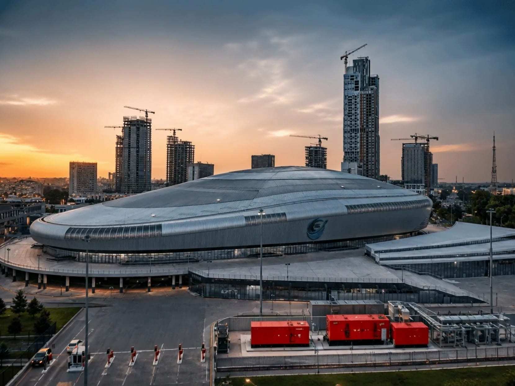 Seer Power генератор қурилмаси, Humo Arena объекти