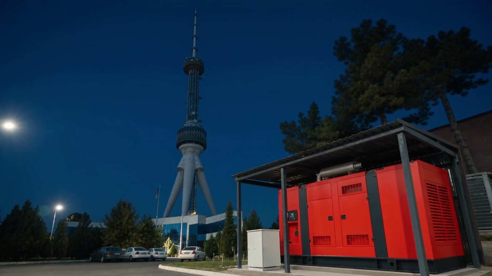 Омборда оригинал эҳтиёт қисмлар — Tashkent TV Tower