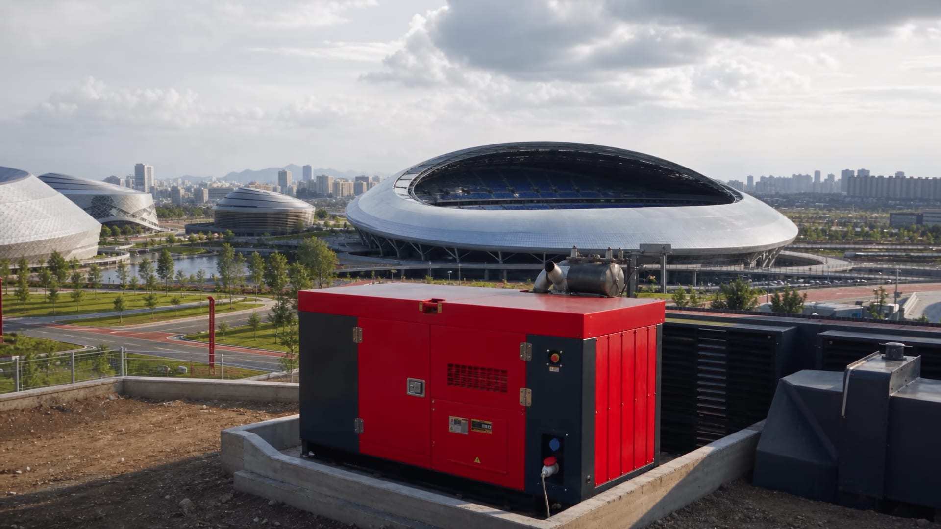 Seer Power генератор қурилмаси, Olympic City объекти